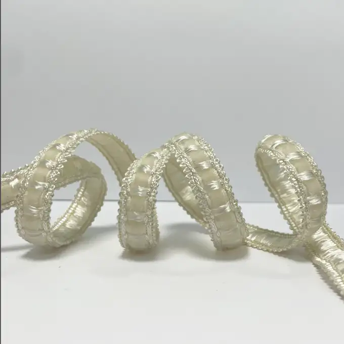 Galone velluto 8mm crema