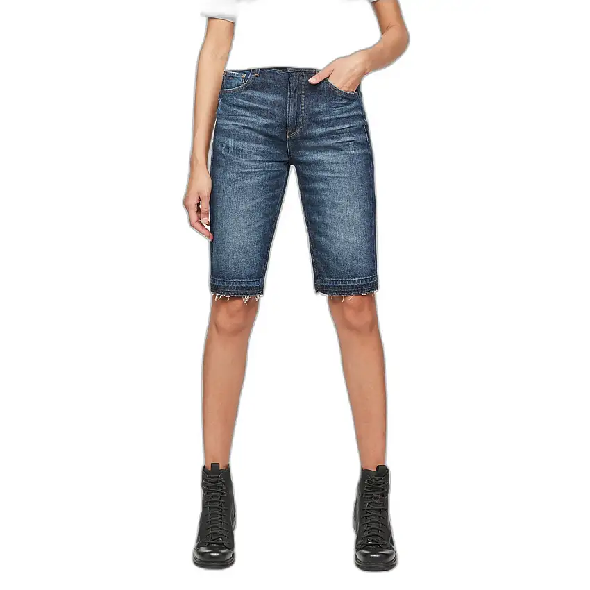 Pantaloncini dritti a vita alta da donna G-Star 3301 Rp