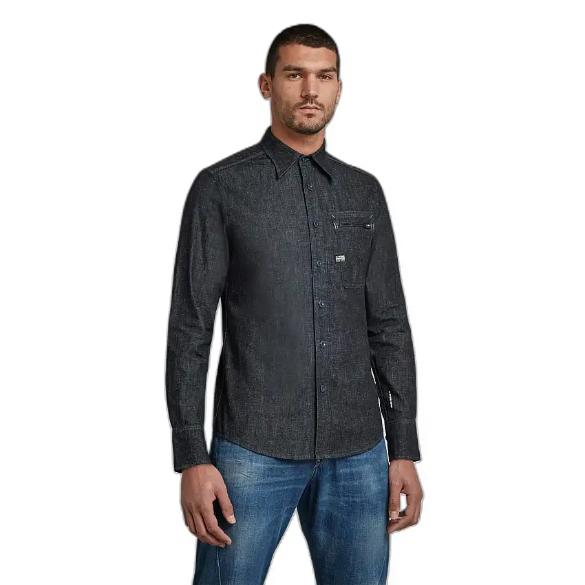 Camicia con zip sottile G-Star Pkt