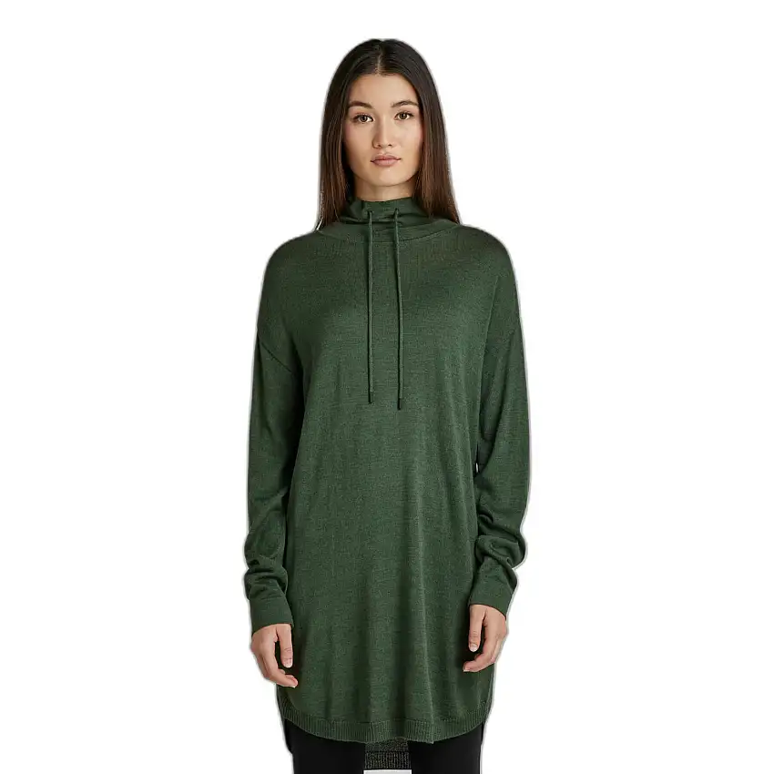 Abito donna a collo alto in maglia G-Star