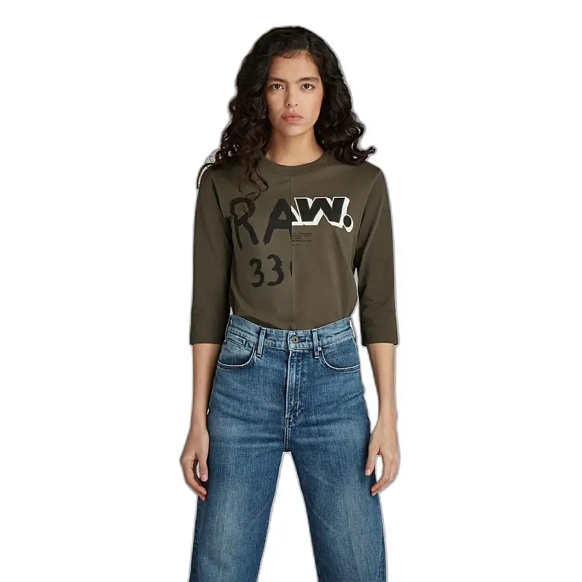 Maglietta da donna in jersey misto G-Star Raw