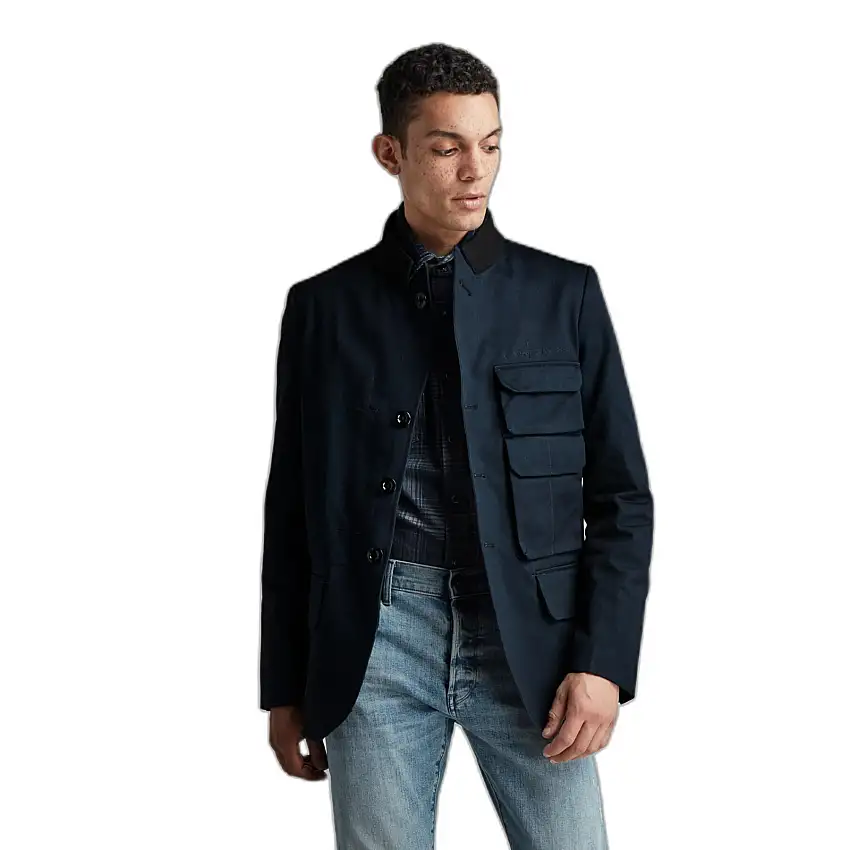 Blazer con tasche sovrapposte, costruito G-Star