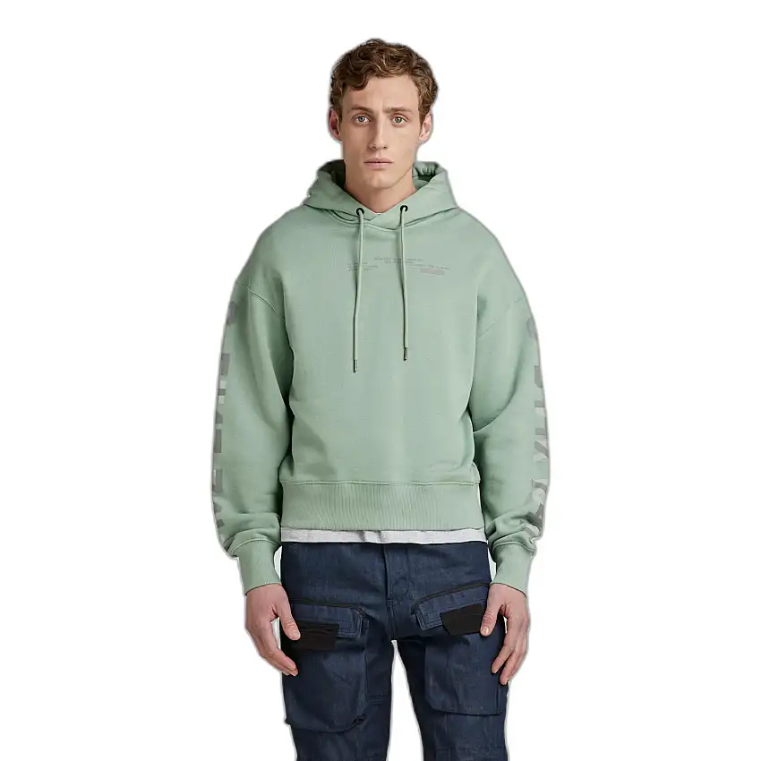 Felpa con cappuccio G-Star Sleeve Graphic Loose