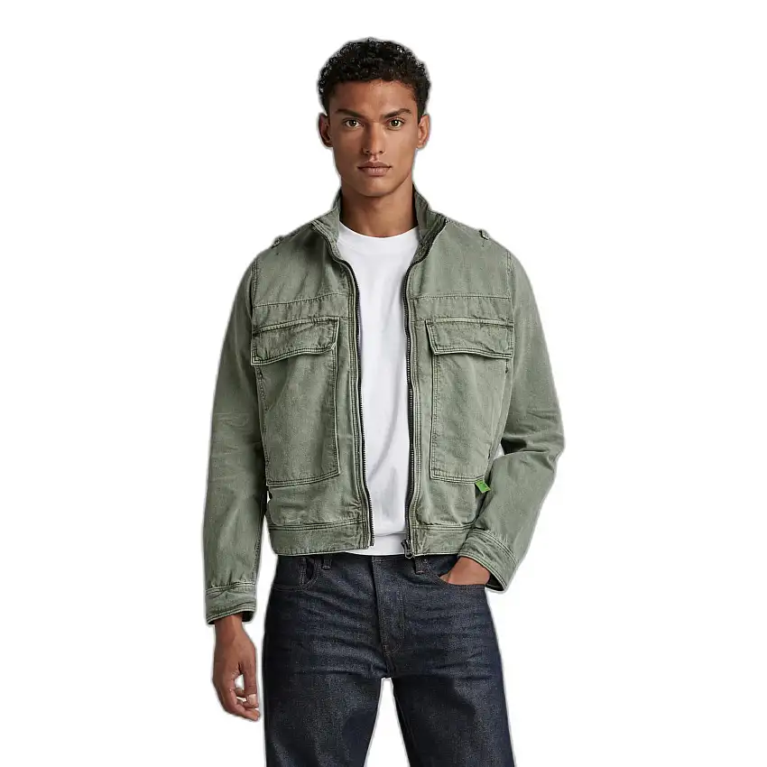 Giacca utility con zip e tasca con patta G-Star