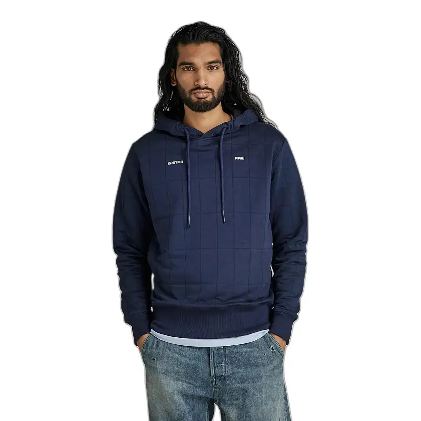 Felpa trapuntata con cappuccio G-Star