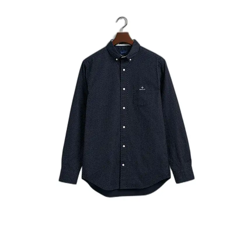 Camicia Gant Reg Micro Print Oxford