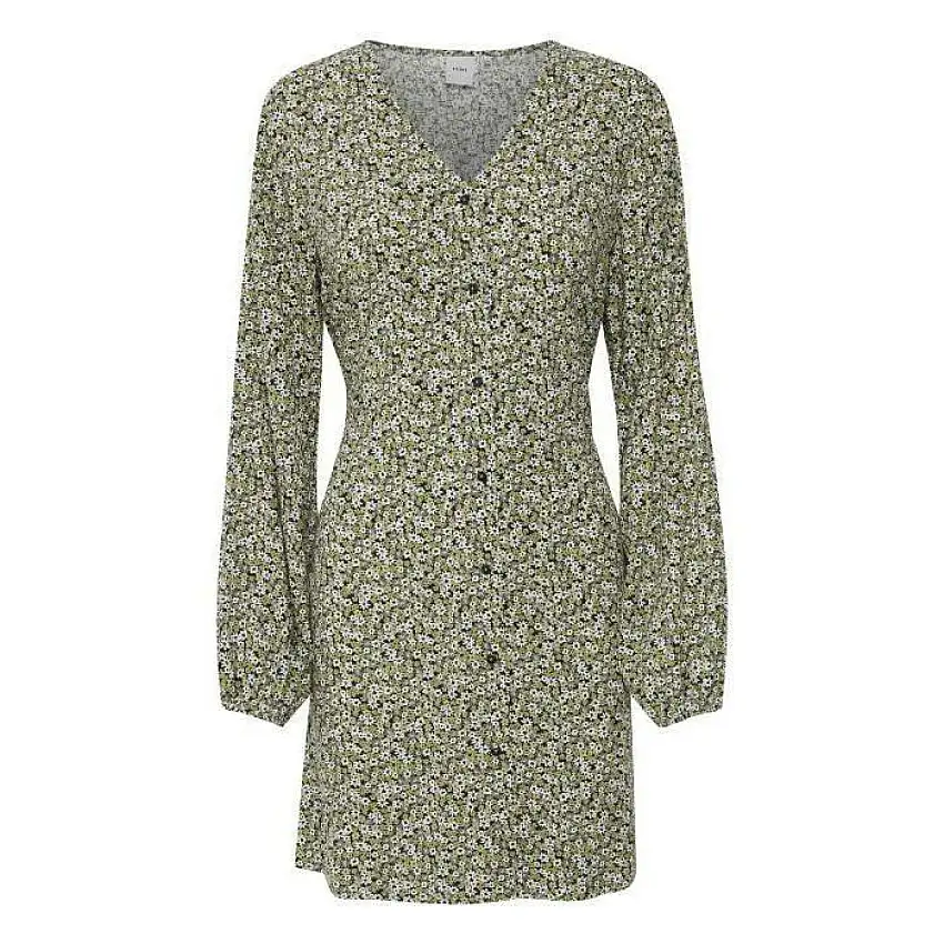 Abito donna con bottoni Ichi Ihvera - 17