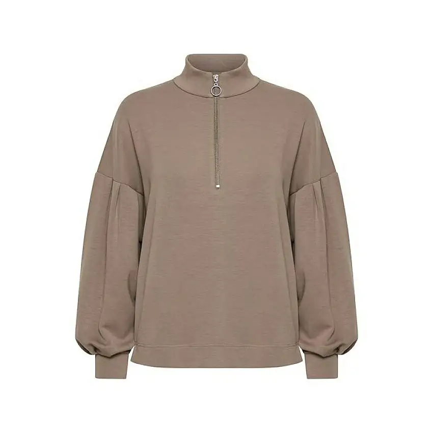 Maglia donna con mezza zip Ichi Ihcimbra