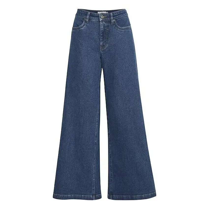 Jeans donna a gamba larga Ichi Ihpreslie