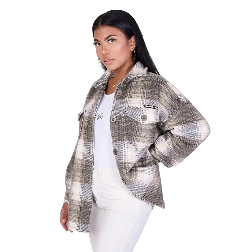 Maglia a scacchi da donna Project X Paris