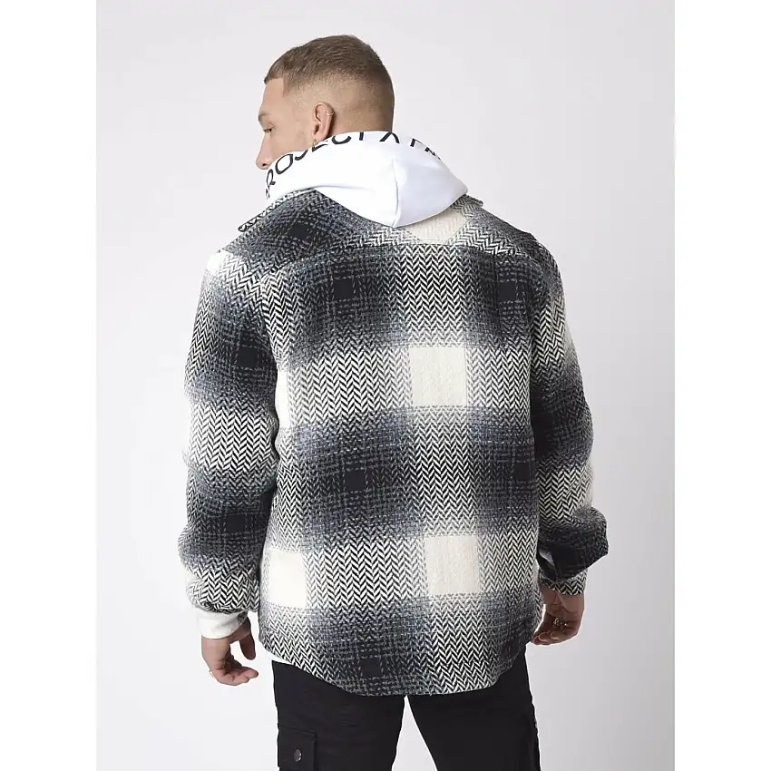 Sovracamicia unisex a spina di pesce Project X Paris