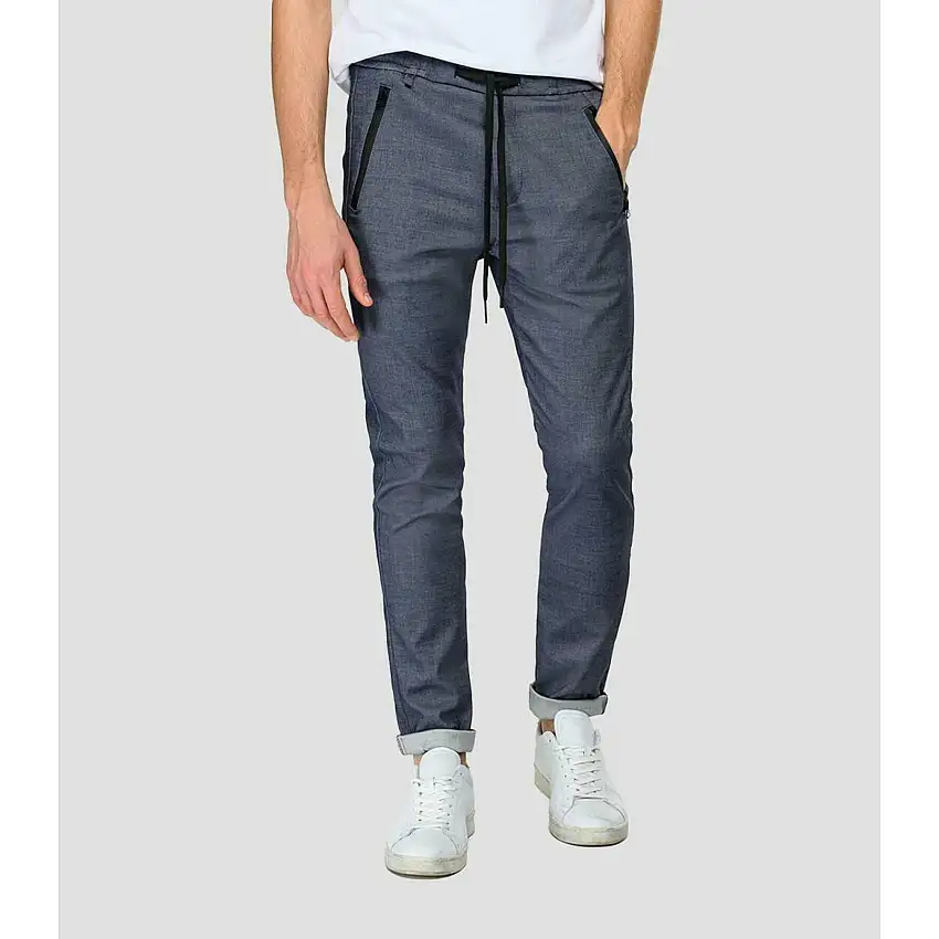 Pantaloni da jogging in misto viscosa con tasche Replay Smart