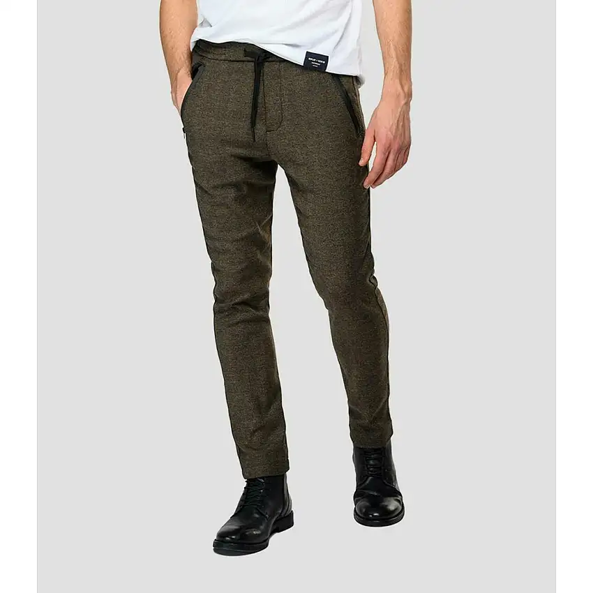 Pantaloni da jogging slim in viscosa Replay Smart
