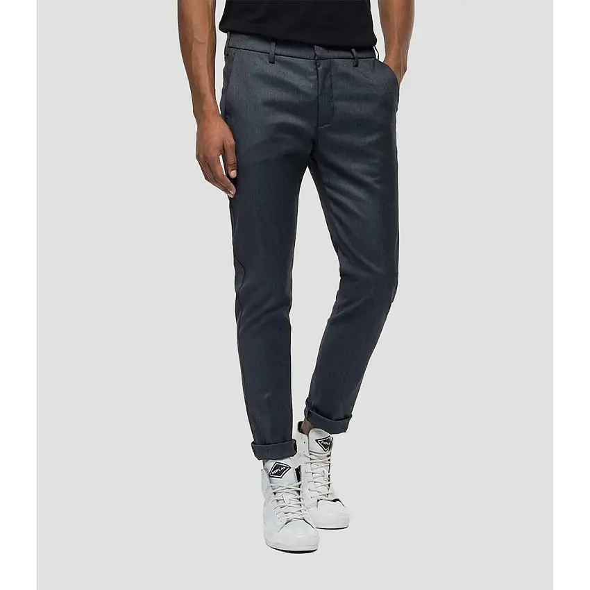 Pantaloni maculati con tasche eleganti Replay