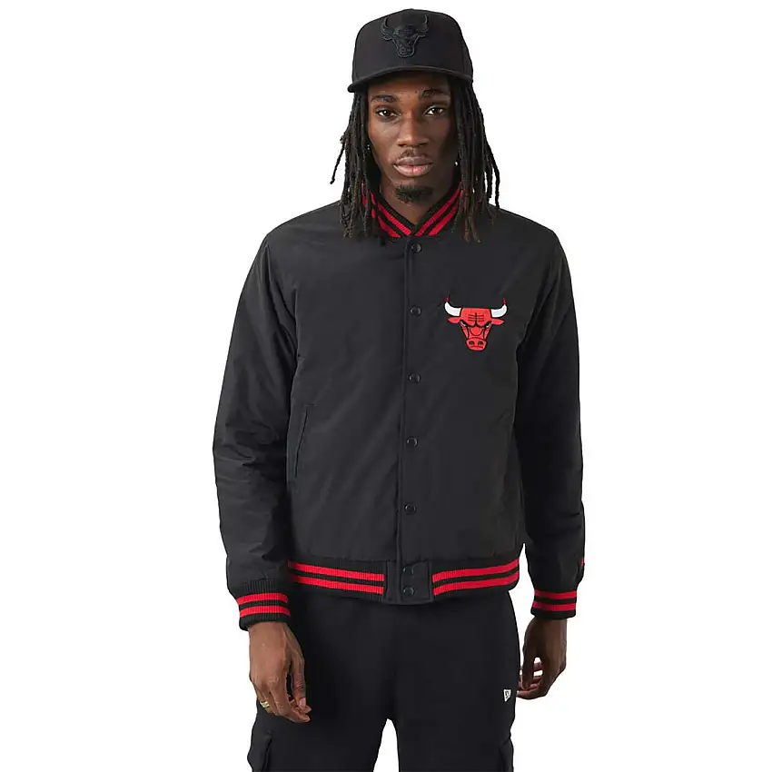 Giacca bomber con logo Chicago Bulls