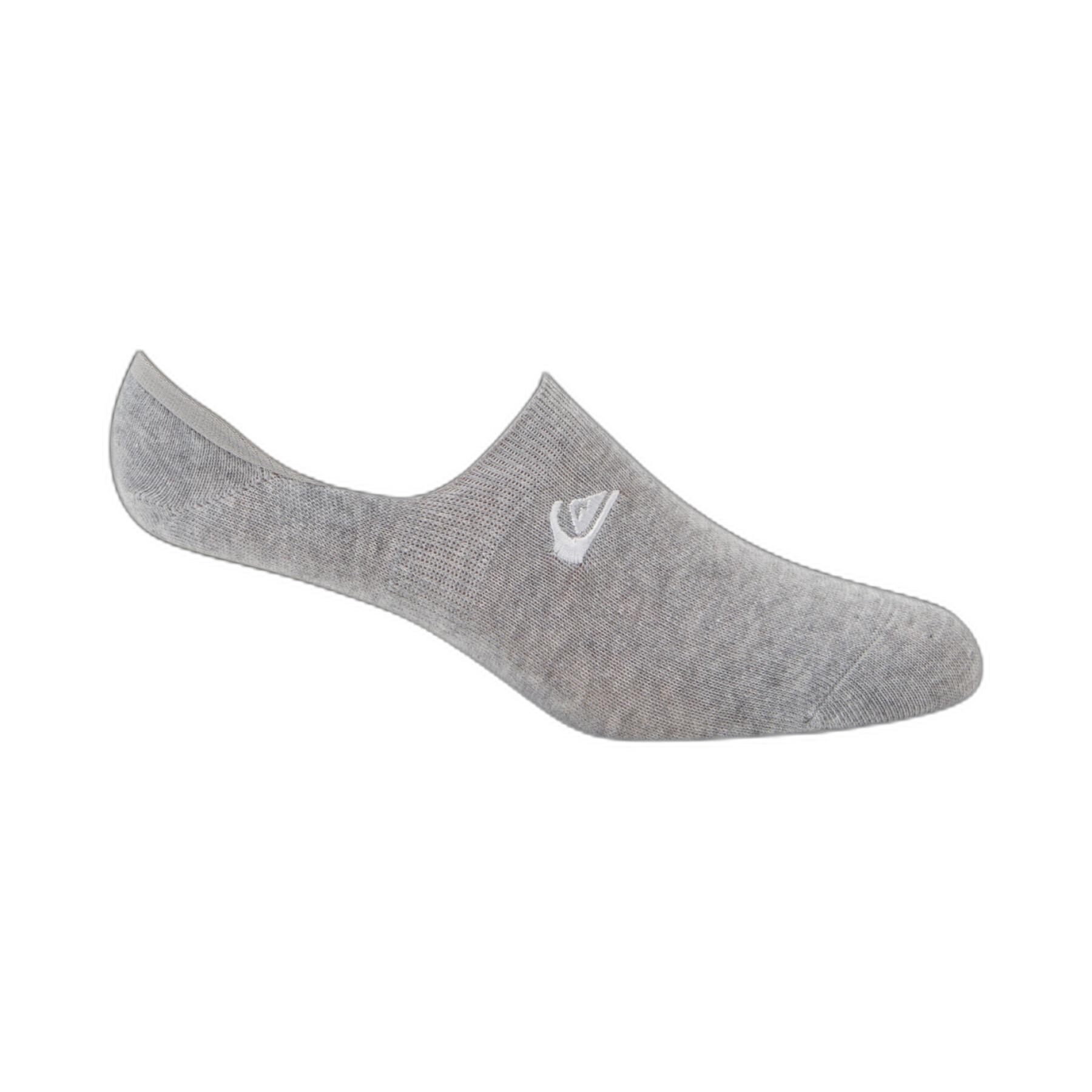 Set di 3 paia di calzini Quiksilver Logo No Show