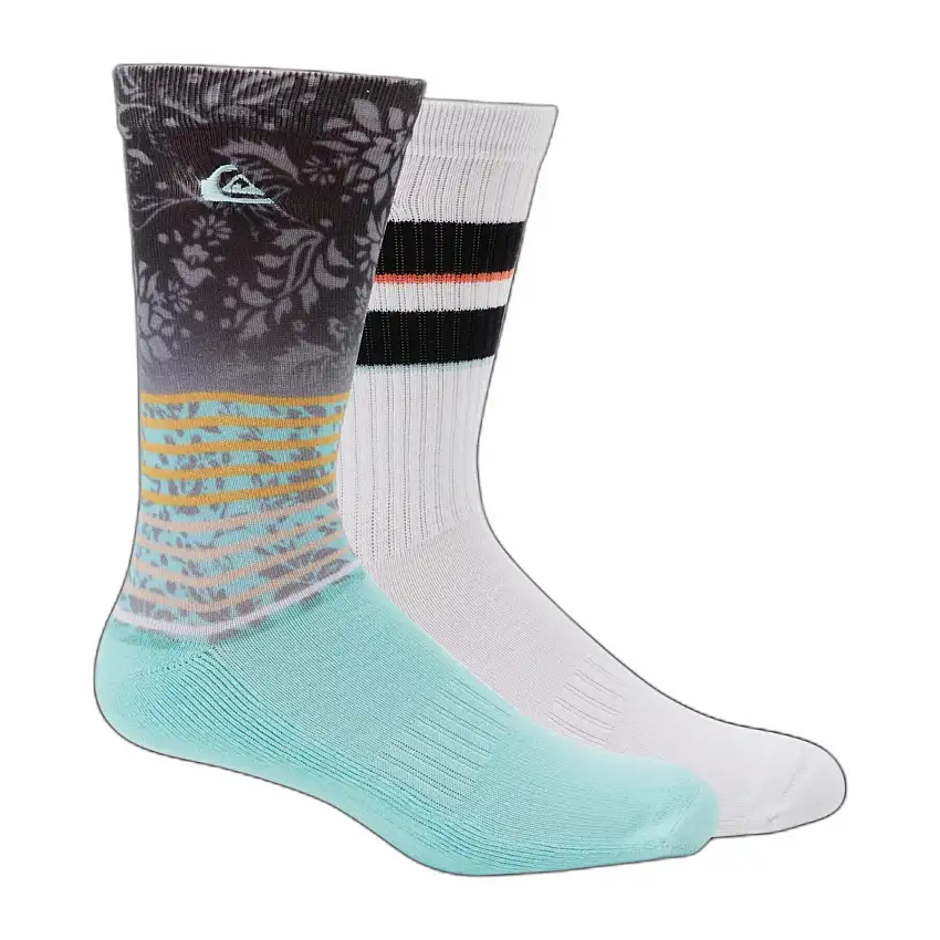 Set di 2 paia di calzini Quiksilver Crews F