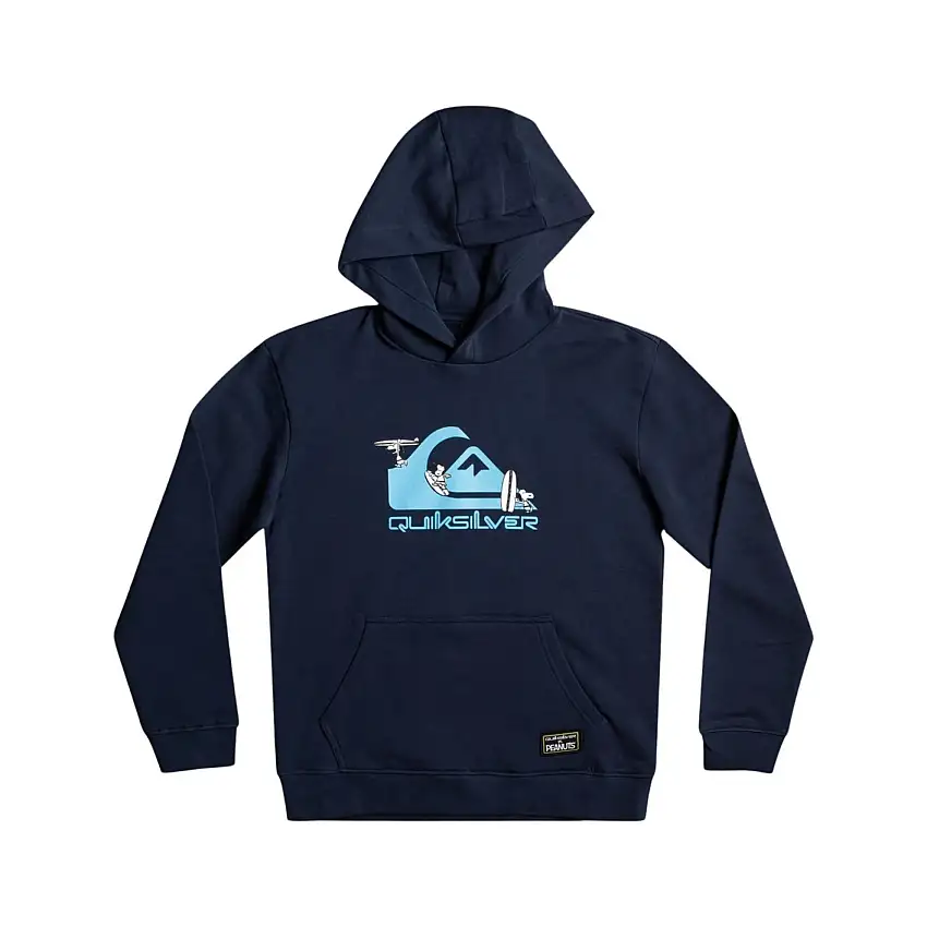 Felpa con cappuccio per bambini Quiksilver Peanuts Go With The Flow