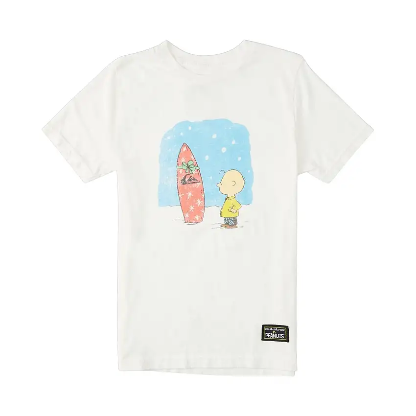 Maglietta per bambini Quiksilver Peanuts Wrap It Up