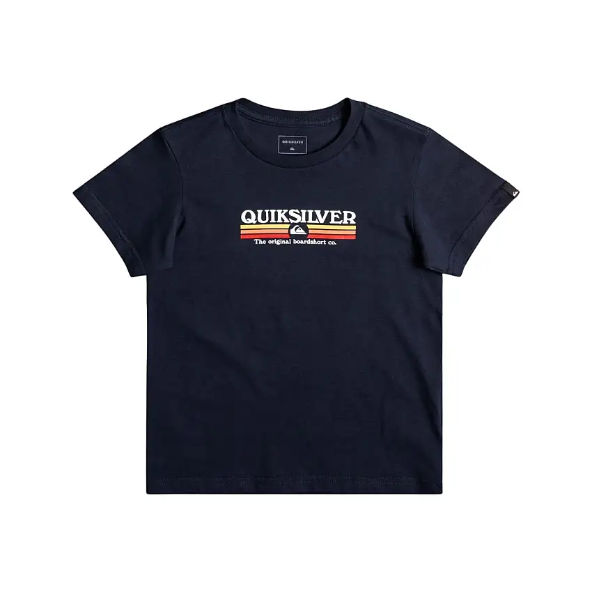 Maglietta da ragazzo Quiksilver Lined Up