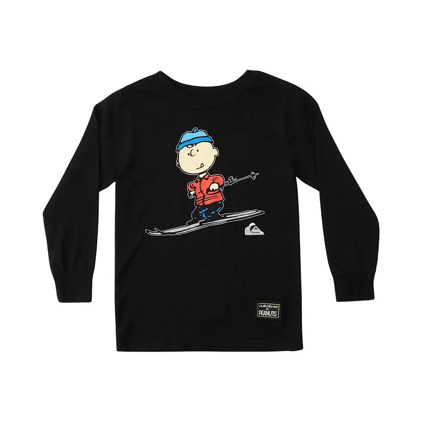 Maglietta a maniche lunghe da bambino Quiksilver Peanuts Downhill Fun