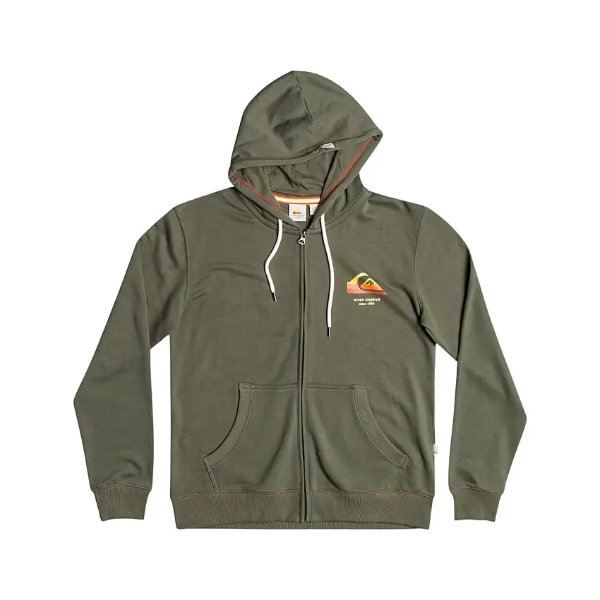 Felpa con cappuccio e zip Quiksilver