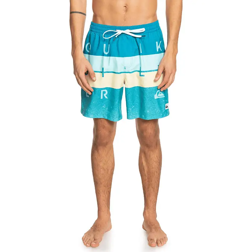 Pantaloncini da bagno Quiksilver Word Block Volley 17