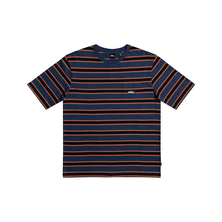 Maglietta Quiksilver Og Quik Stripe Crew