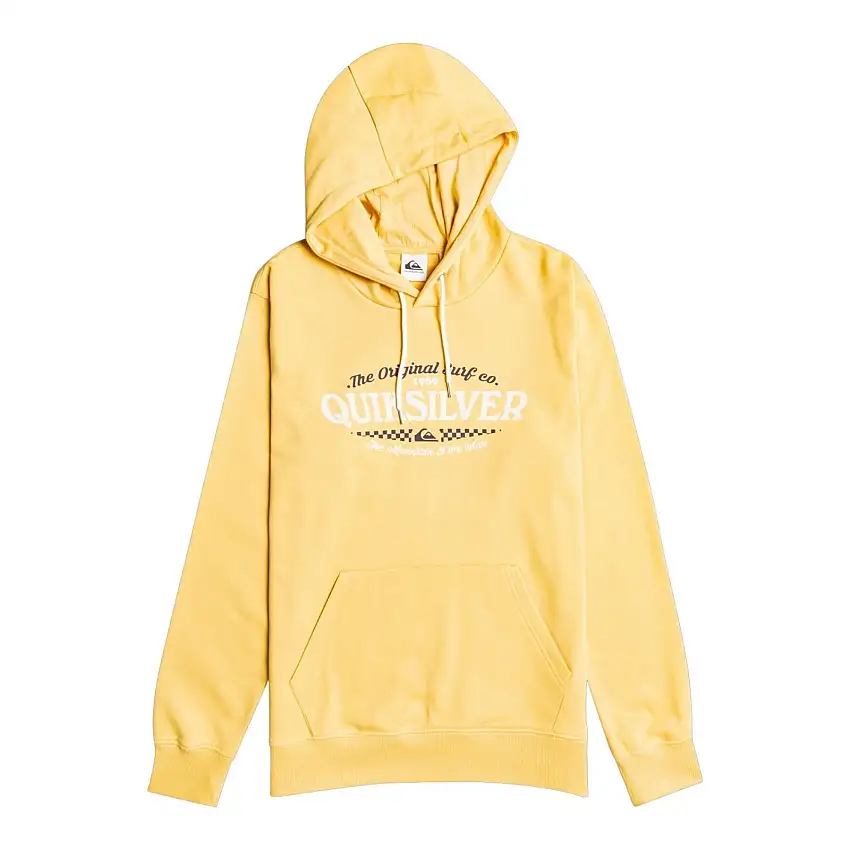 Felpa con cappuccio Quiksilver Check On It