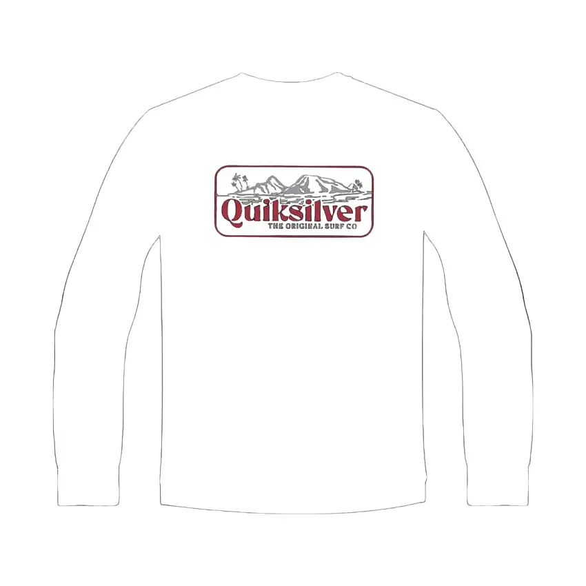 Maglietta Quiksilver Mountain Script