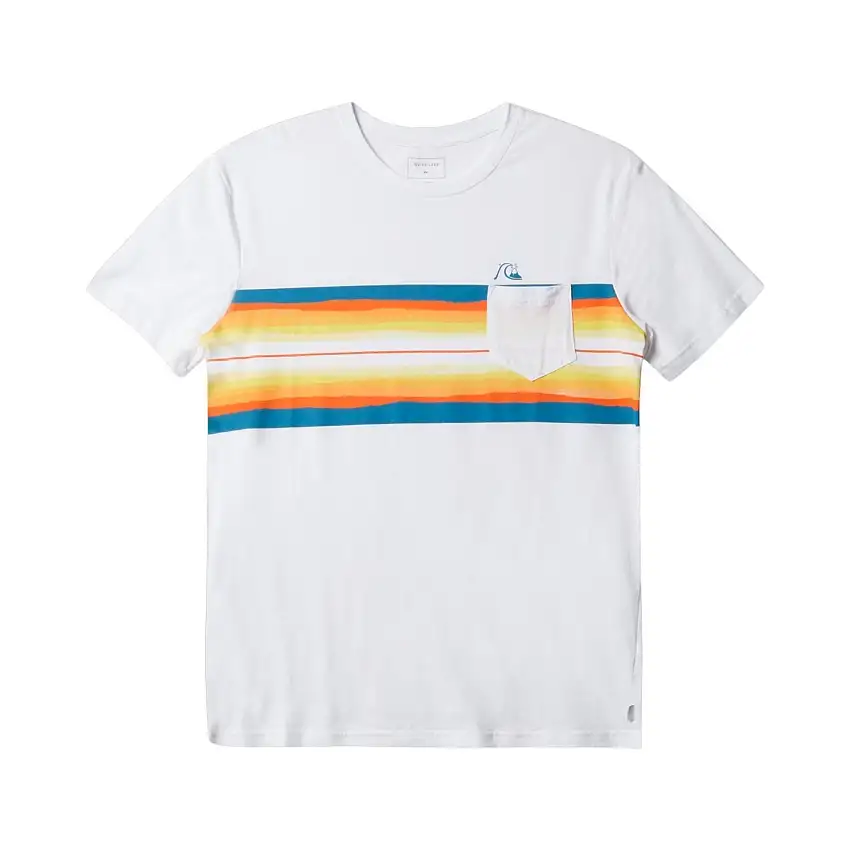T-shirt tinta in resina con tasca Quiksilver