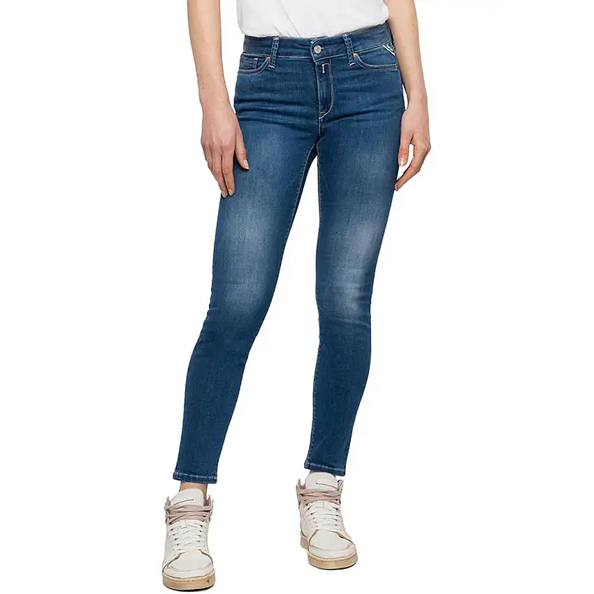 Jeans denim da donna Replay luzien 10 oz power stretch