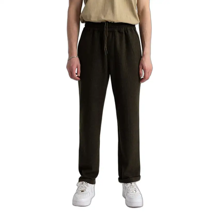 Pantaloni Revolution Casual Herringbone