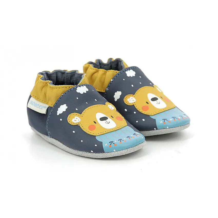 Pantofole per bambini Robeez Snow Bear