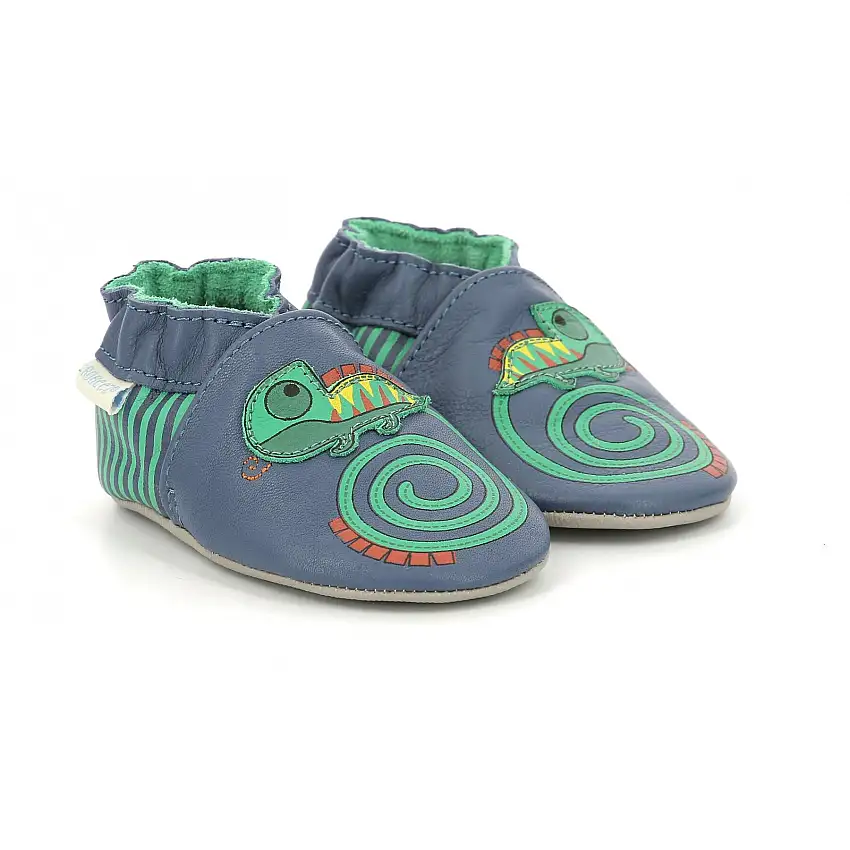 Pantofole per bambini Robeez Cameocolor Plg