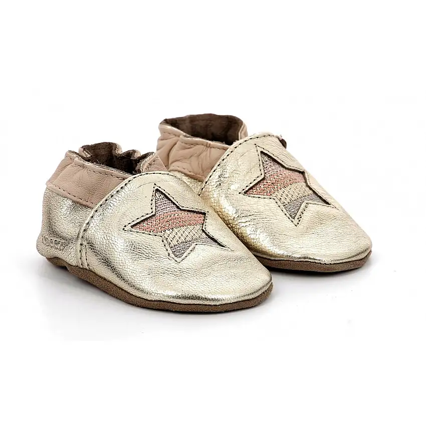 Pantofole da bambina Robeez Star Stripe