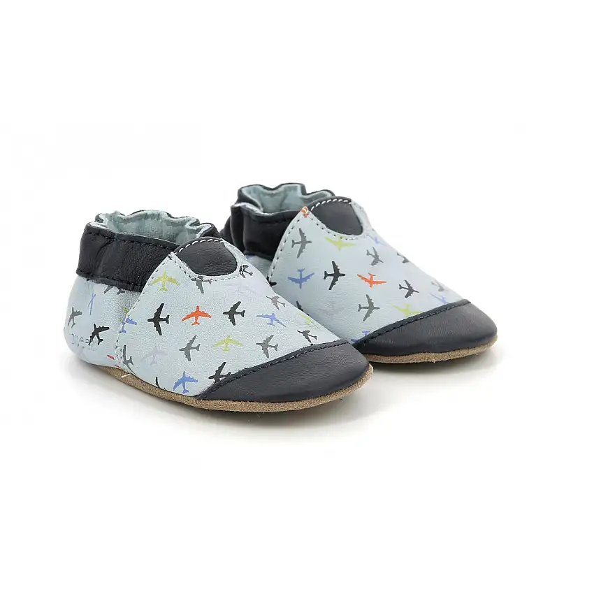Pantofole per bambini Robeez Aeroplane
