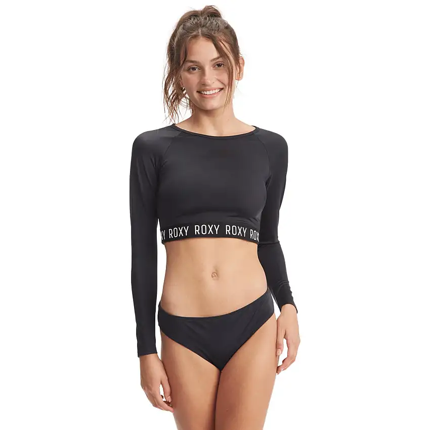 Top costume da bagno donna in lycra Roxy Fitness