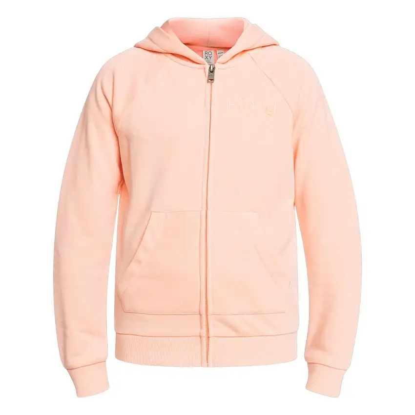 Felpa con zip da bambina Roxy Happiness Forever B