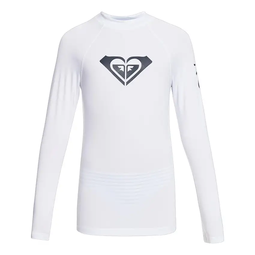 T-shirt bambina a maniche lunghe in lycra Roxy Whole hearted