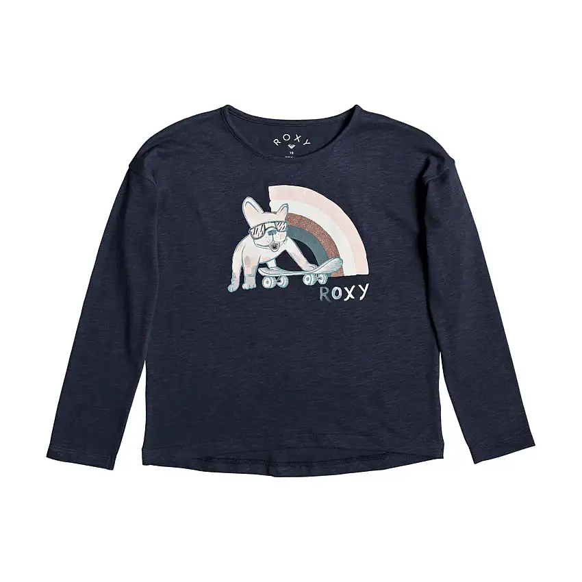 Maglietta da ragazza Roxy Only Time A