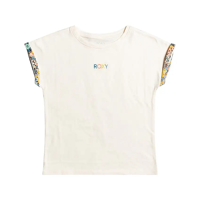 Maglietta da ragazza Roxy Marine Bloom RG
