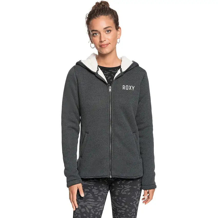 Felpa con cappuccio da donna Roxy Slopes Fever