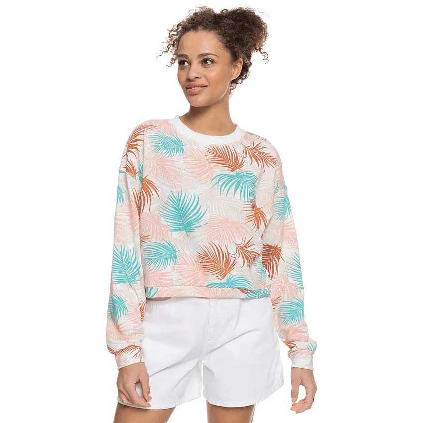 Felpa corta da donna Roxy Off To The Beach