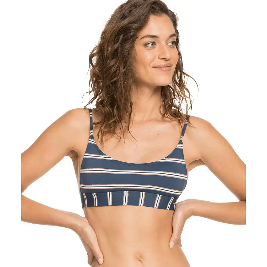 Top costume da bagno donna Roxy Moonlight Splash Bralette