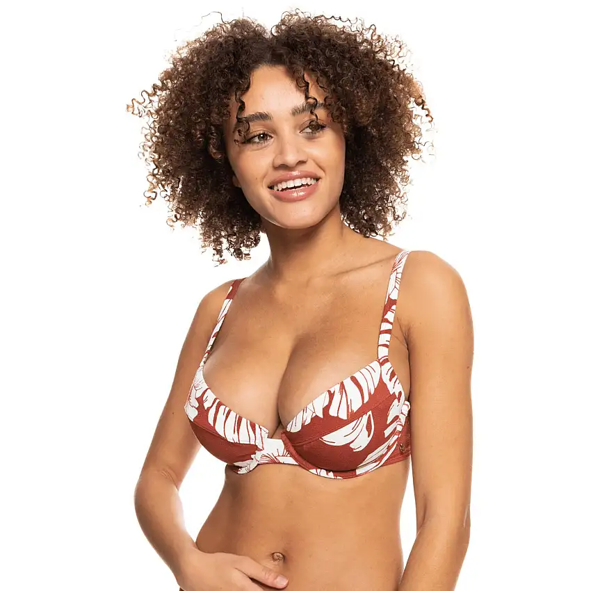 Top costume da bagno donna Roxy Garden Trip D Cup