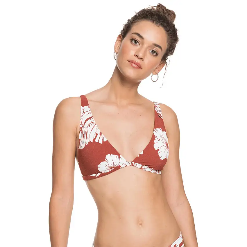 Top costume da bagno donna Roxy Garden Trip Elongated Tri