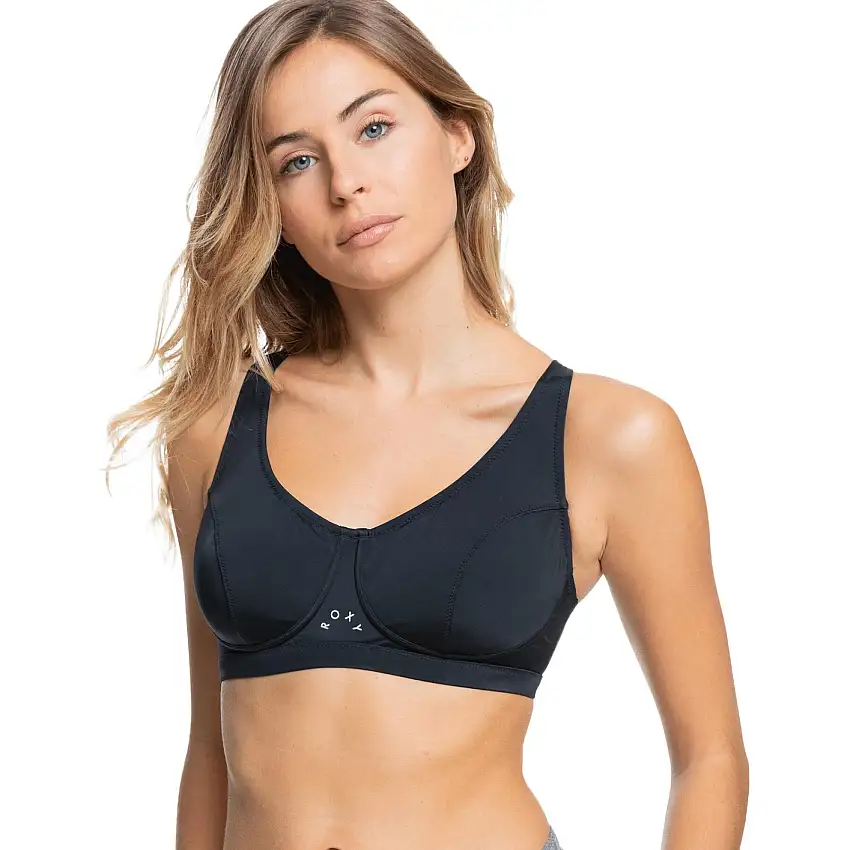 Top costume da bagno donna Roxy Fitness Dcup