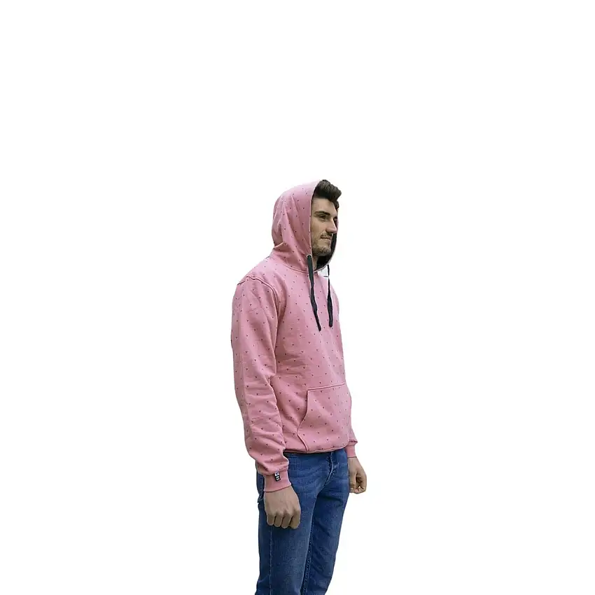 Felpa con cappuccio in cotone Rugby Division Multi Sign