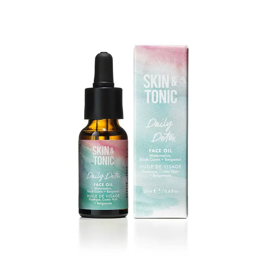 Olio viso con effetto seboregolatore Skin & Tonic Daily Detox 20 ml [Misura 20 ml]